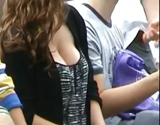 L'adolescent publique cochonne fantastique seins trémousser la fin! xxx cochonne