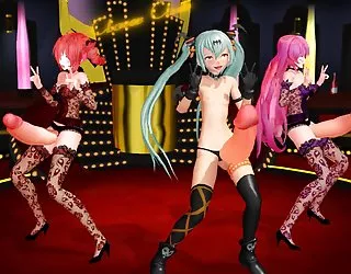 Mmd 3d jeune fille toute nue