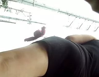 Boso milf robe noire et string noir porno cul gros