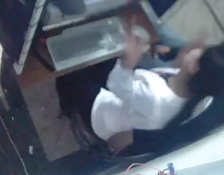 voyeur. un jeune couple dans un café porn film xxx