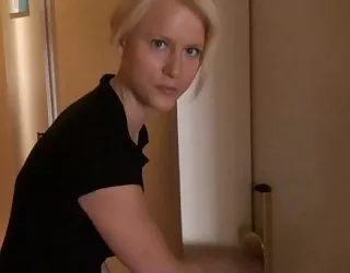 Allemand amateur blonde de la secrétaire de l'avocat l'hôtel chaudasse cochonne