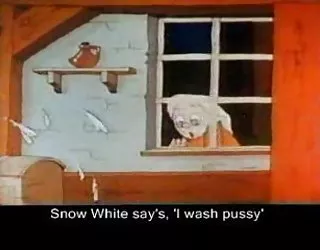 Blanche-neige videos cul